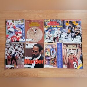 Eight SPORTS ILLUSTRATED 1991, 92, 93, 94 & 95